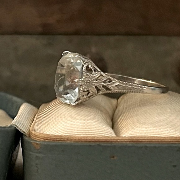 Antique Otsby and Barton 10k Ring - Picture 8 of 14